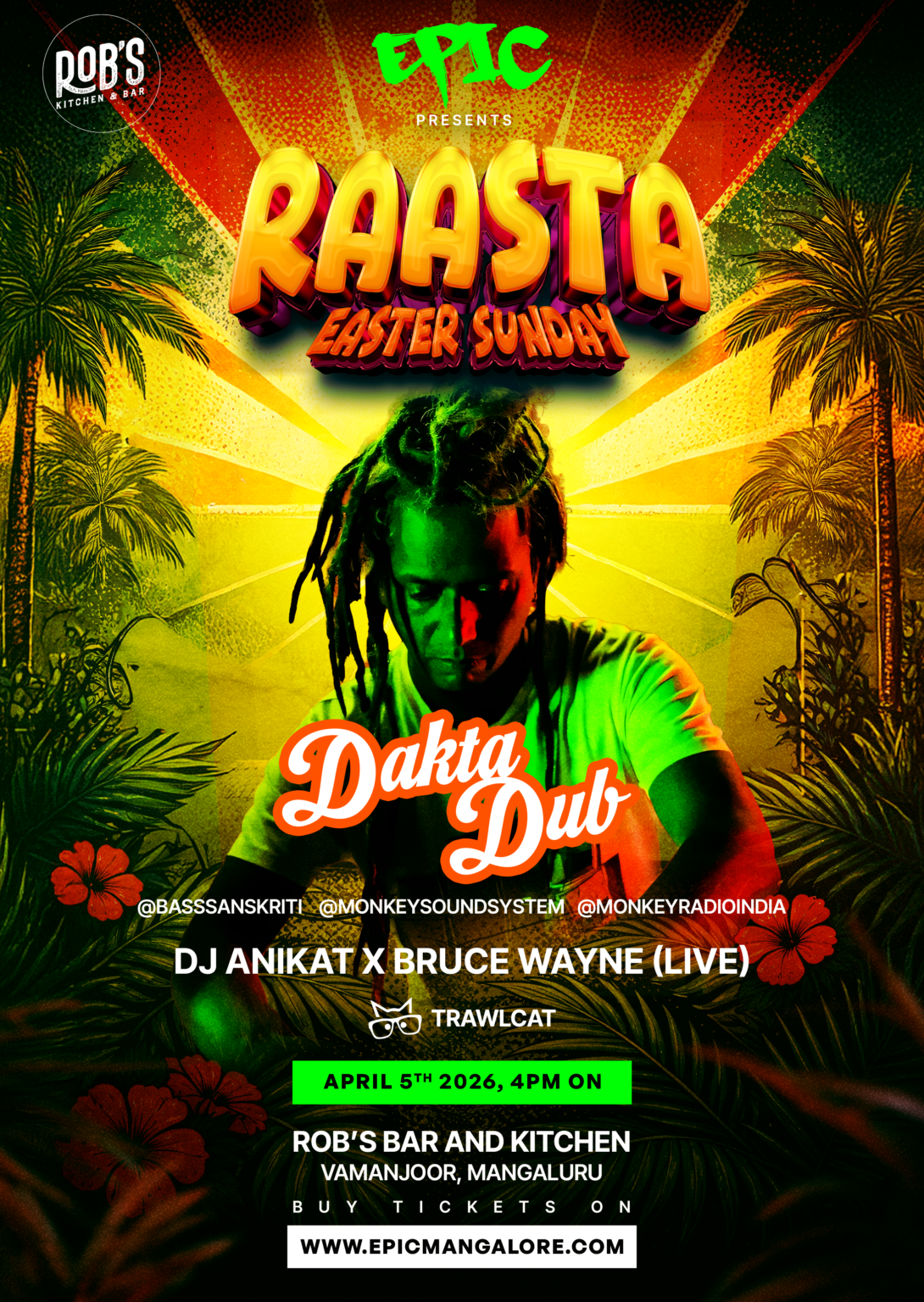 EPIC presents RAASTA Easter Sunday